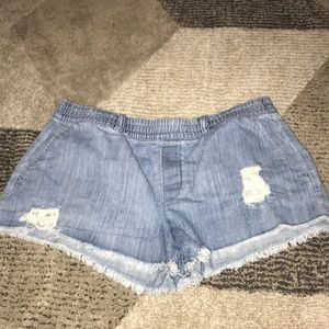Jean shorts
